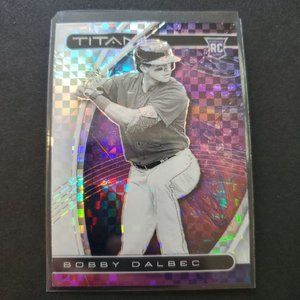 2021 Panini Chronicles Titan Bobby Dalbec Rookie Card (RC) Building Blocks # 10